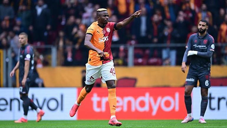 Galatasarayda Victor Osimhen fırtınası dinmiyor 10 sene sonra bir ilk...