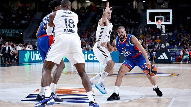 (ÖZET) Real Madrid-Anadolu Efes maç sonucu: 64-74