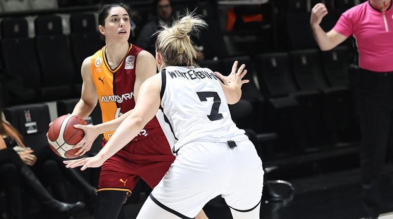 Beşiktaş - Galatasaray Çağdaş Faktoring maç sonucu: 71-74 | Kadın basketboldaki derbide büyük geri dönüş