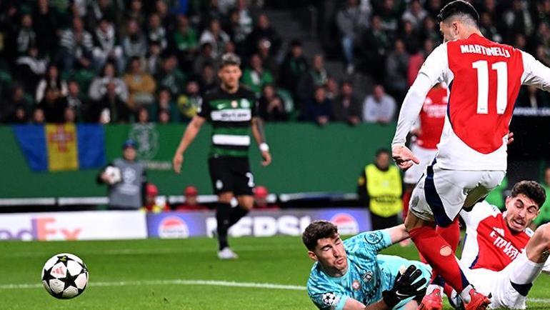 (ÖZET) Sporting-Arsenal maç sonucu: 1-5 (UEFA Şampiyonlar Ligi)