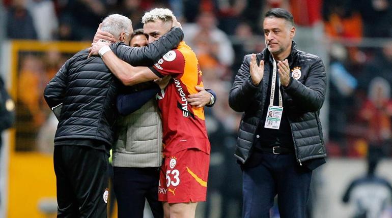 Galatasarayın kanatları, Eyüpspora karşı devrede Sallai siftahı yaptı...