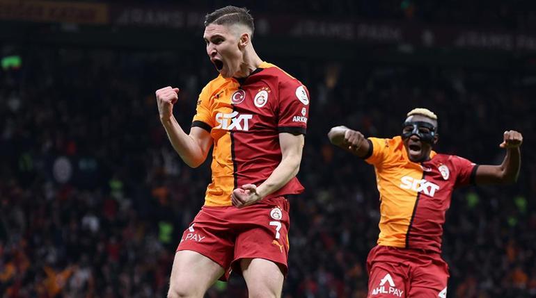 Galatasarayın kanatları, Eyüpspora karşı devrede Sallai siftahı yaptı...