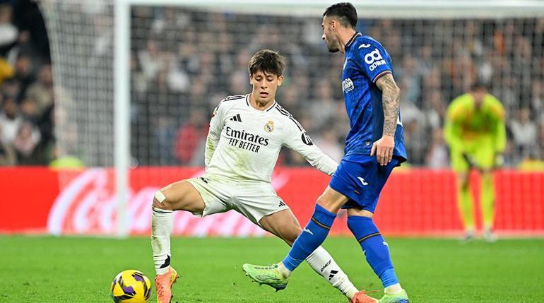 Real Madrid - Getafe maç sonucu: 2-0 | Arda Güler ile 45 dakika