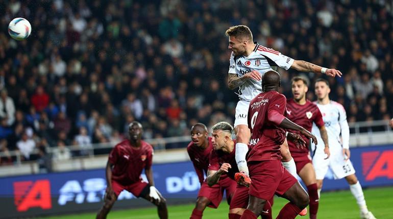 Beşiktaşta Ciro Immobile, yeniden sahnede 5 maçlık hasreti sonlandırdı...