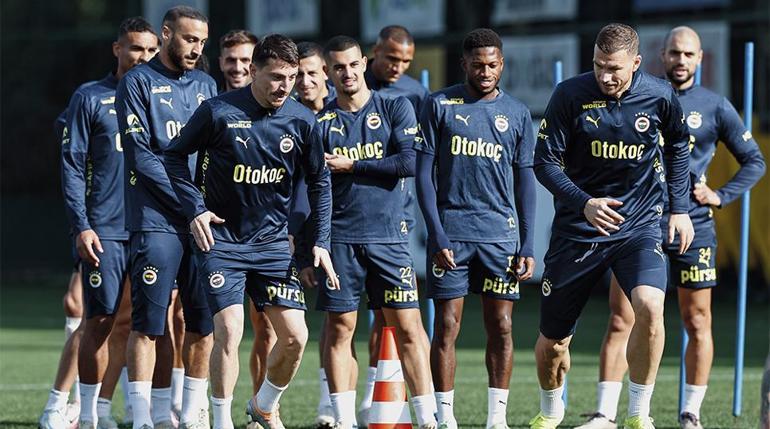 Fenerbahçede Beşiktaş derbisi öncesi keyifler yerinde Yıldızlardan iyi haber...