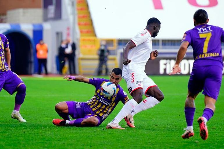 Mame Thiam yıldızlaştı Eyüpspor kazandı Maç sonucu: Eyüpspor 3-0 Samsunspor (ÖZET)