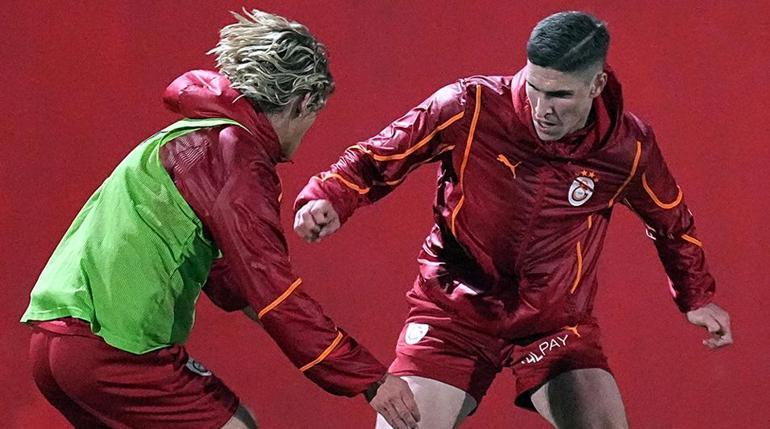 Galatasarayda Kaan Ayhan sevinci Takımla çalışmalara başladı...