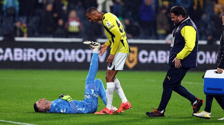 Fenerbahçede Livakovic şoku Sakatlık nedeniyle devam edemedi...