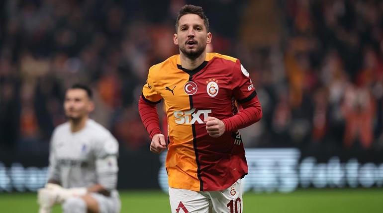 Galatasarayda Mertens farkı Görevi fazlasıyla yerine getirdi...