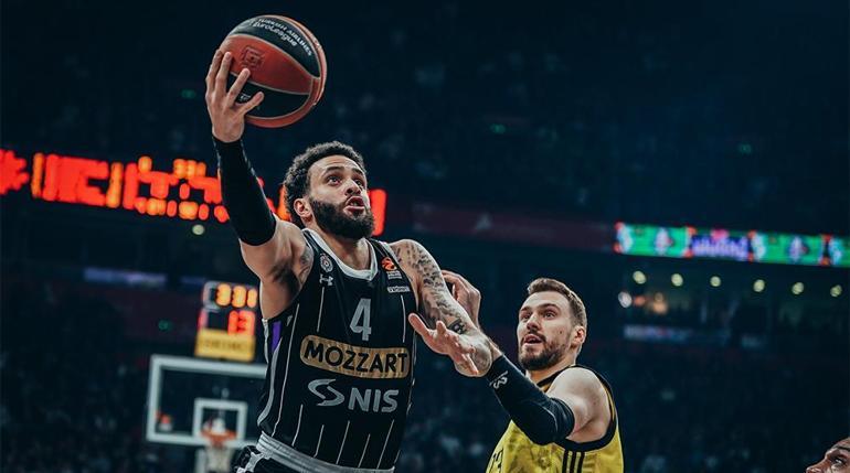 (ÖZET) Partizan - Fenerbahçe Beko maç sonucu: 90-81 | Son 6 maçta 5. yenilgi