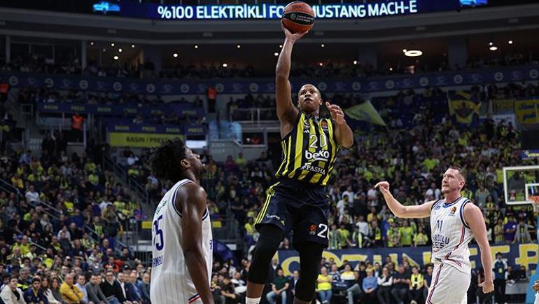 EuroLeague Türk derbisinde kazanan Fenerbahçe (ÖZET) Fenerbahçe Beko-Anadolu Efes maç sonucu: 84-76