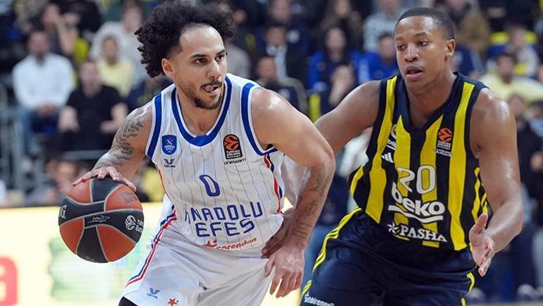 EuroLeague Türk derbisinde kazanan Fenerbahçe (ÖZET) Fenerbahçe Beko-Anadolu Efes maç sonucu: 84-76