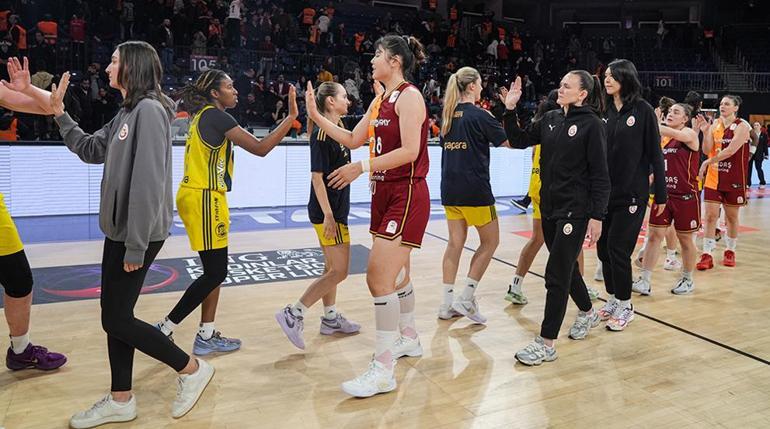 Galatasaray Çağdaş Faktoring - Fenerbahçe Opet maç sonucu: 61-65 | Kadın basketbolda derbi Fenerbahçenin