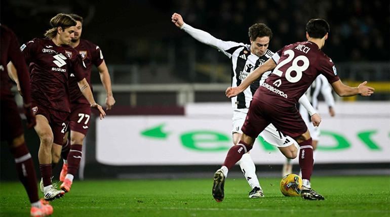 (ÖZET) Torino - Juventus maç sonucu: 1-1 | Kenan Yıldızdan derbide şık gol