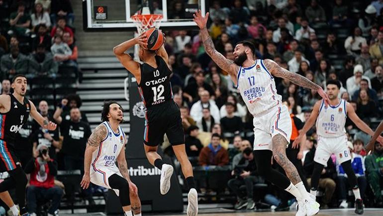 (ÖZET) Paris Basketbol-Anadolu Efes maç sonucu: 88-84