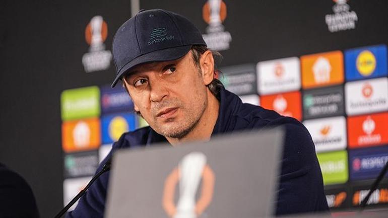 Galatasaray maçı öncesi Dinamo Kievde Oleksandr Shovkovskyi: Türkiyenin en güçlü takımıyla oynayacağız