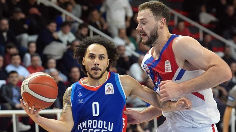 Büyükçekmece Basketbol - Anadolu Efes maç sonucu: 91-89 | Frankeden Efesi yakan üçlük