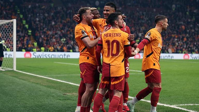 Galatasarayda Dries Mertens’ten UEFA Avrupa Ligi rekoru