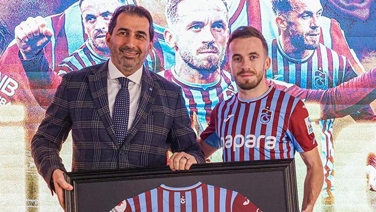 Trabzonspor, Edin Visca ile futbol tarihinin en hızlı sözleşmesini imzaladı 30 saniye sürdü...