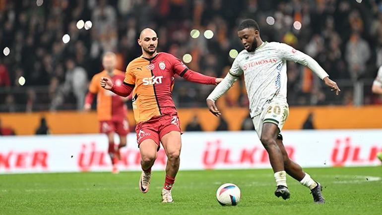 Ahmed Kutucu, Galatasaray formasıyla ilk maçına çıktı