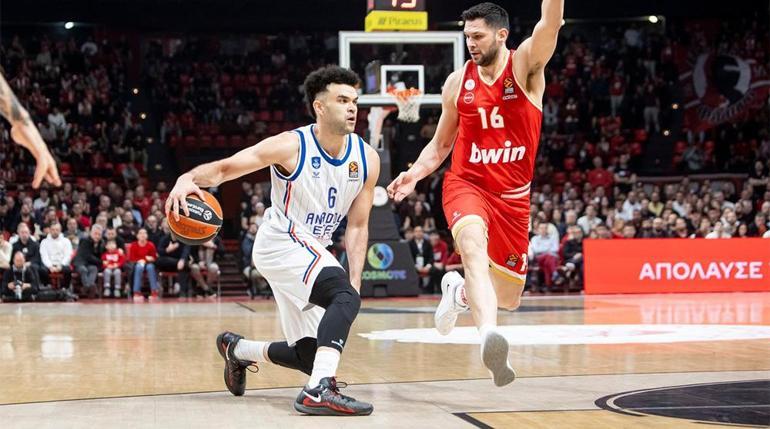 (ÖZET) Olympiacos - Anadolu Efes maç sonucu: 92-89