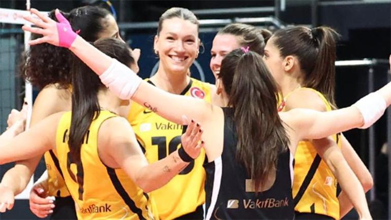 Vakıfbank, Bahçelievler Belediyesporu set vermeden devirdi