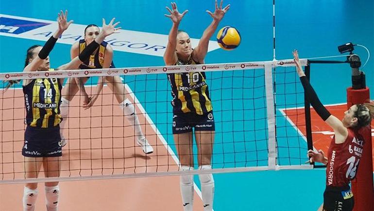 Fenerbahçe Medicana derbide Galatasaray Daikine set vermedi | Maç sonucu: 0-3