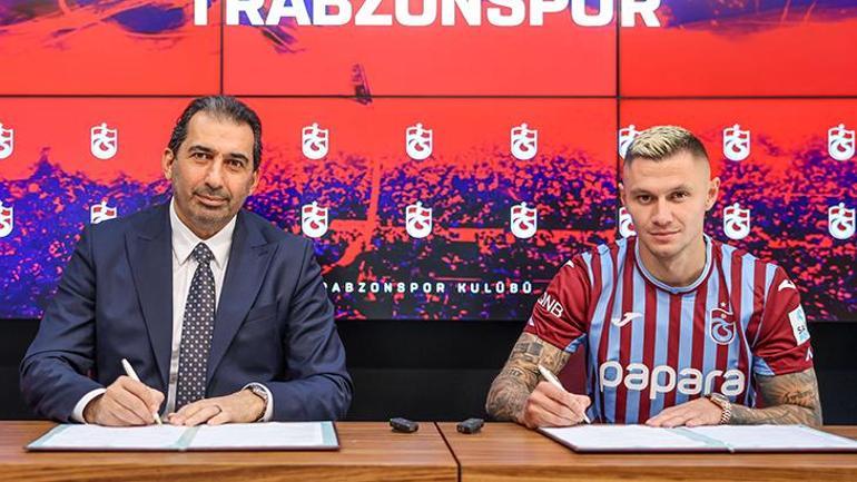 Son dakika | Trabzonspor yeni transferini duyurdu 4.5 yıllık anlaşma