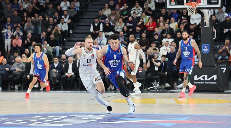 (ÖZET) Anadolu Efes - Real Madrid maç sonucu: 79-73 | Reale yine geçit yok