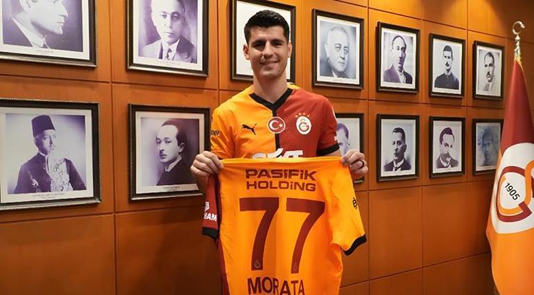 Galatasarayda Morata İlk golünü attı