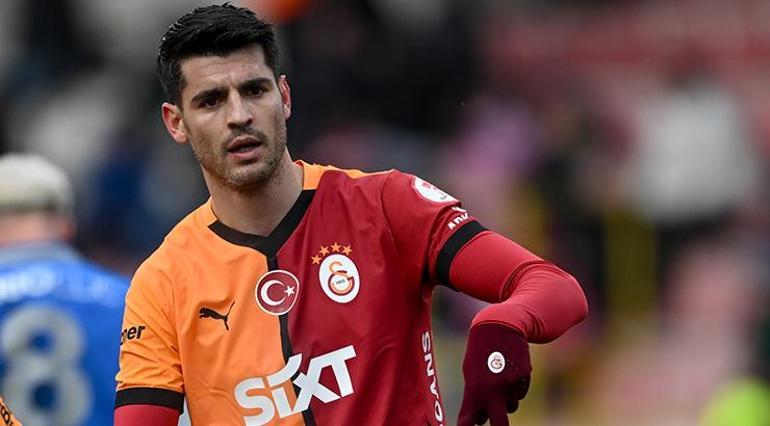 Galatasarayda Morata İlk golünü attı