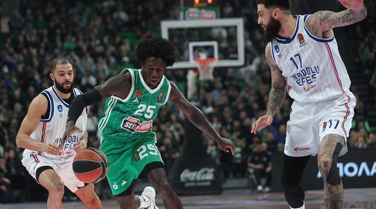 (ÖZET) Panathinaikos - Anadolu Efes maç sonucu: 104-89 | Efes, son çeyrekte direnemedi