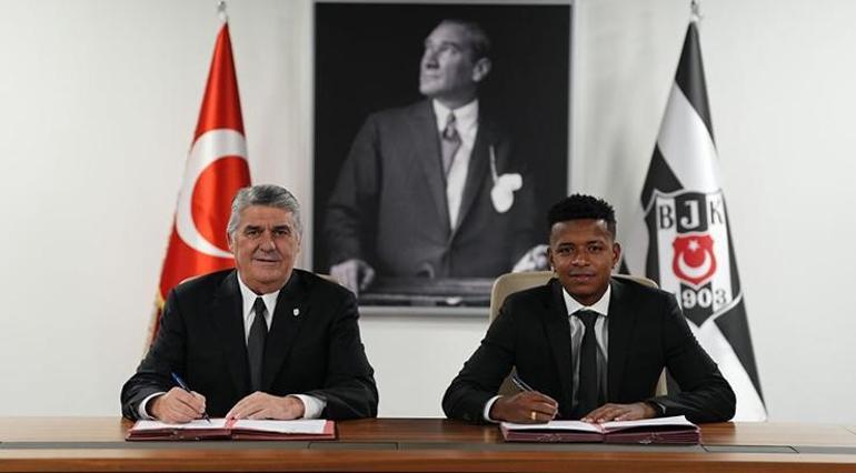 Beşiktaş yeni transferi resmen açıkladı Resmi sözleşmeyi imzaladı