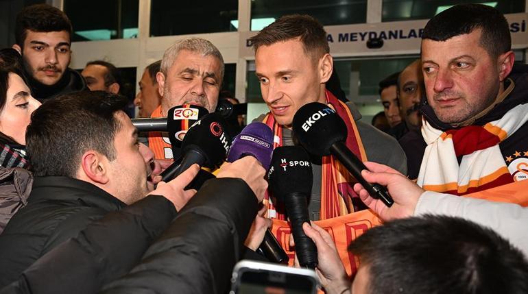 Son dakika | Galatasarayın yeni transferi Przemyslaw Frankowski, İstanbula geldi