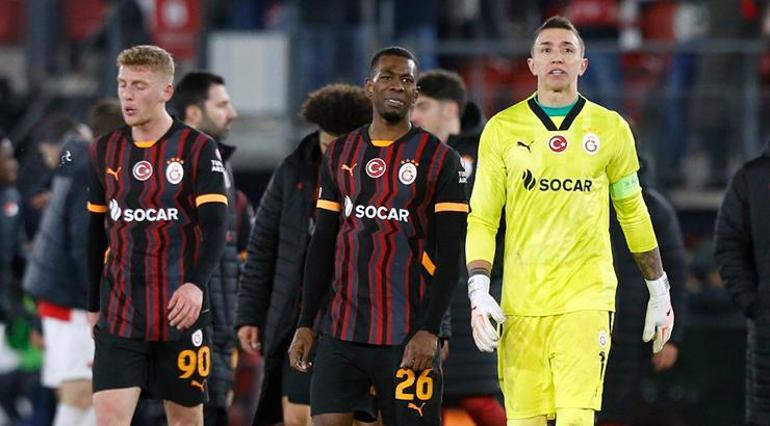 Galatasarayda Fernando Musleradan AZ Alkmaar maçı sonrası olay tepki