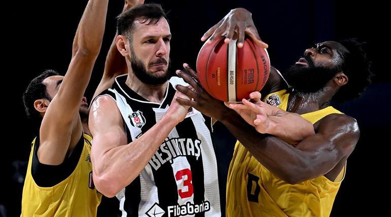 Mersinspor - Beşiktaş Fibabanka maç sonucu: 63-83 | Türkiye Kupasında ilk finalist Beşiktaş