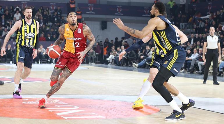 (ÖZET) Fenerbahçe Beko - Galatasaray maç sonucu: 89-74 | Türkiye Kupasında finalin adı belli oldu