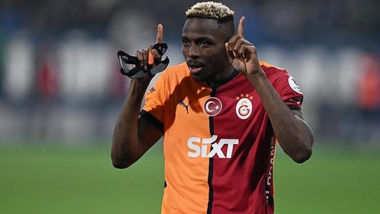 Victor Osimhen bir patladı, pir patladı Galatasaraya hayat verdi...