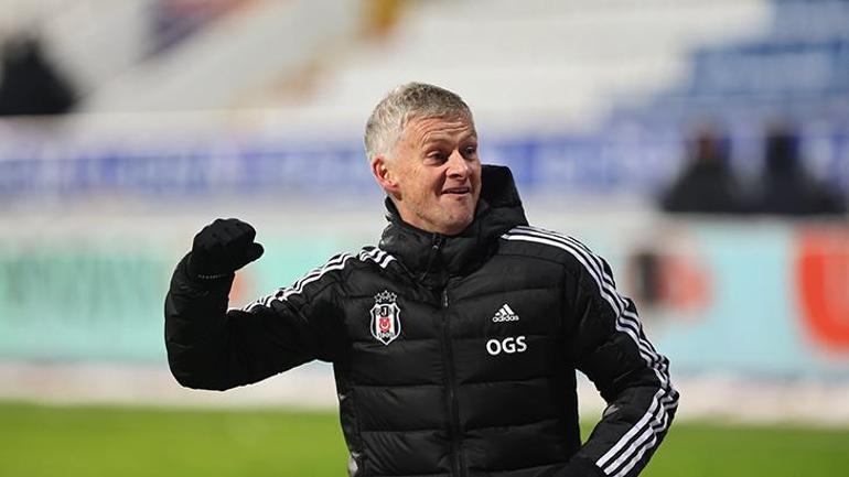 Beşiktaşta Ole Gunnar Solskjaerden galibiyet sözleri: Çok mutluyum