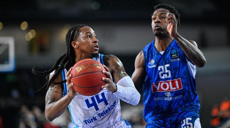 Türk Telekom - Buducnost VOLI maç sonucu: 93-73 | Türk Telekom, EuroCupta çeyrek finalde