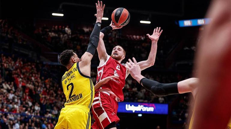 Olimpia Milano - Fenerbahçe Beko maç sonucu: 76-100 | Rövanşı farklı aldı