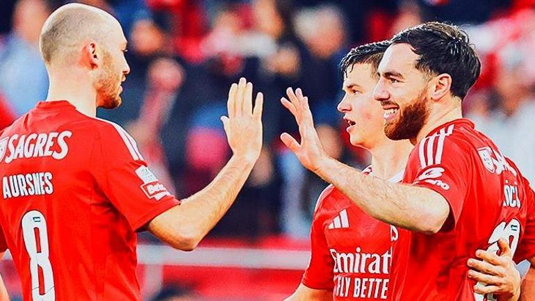 Kerem Aktürkoğlu oynadı, Orkun Kökçü gol attı ve Benfica 3 farkla kazandı Kritik galibiyet