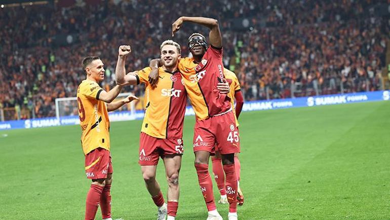 Galatasarayda Osimhen ve Barış Alper kasırgası: Durmaya niyetleri yok Antalyaspor maçına da damga vurdular