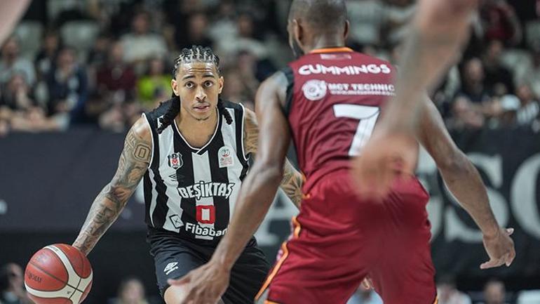 DERBİ BEŞİKTAŞIN Beşiktaş Fibabanka - Galatasaray maç sonucu: 92-77