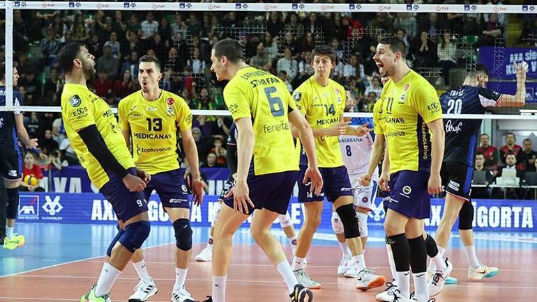 Kupa Voley finalinde Fenerbahçe, Halkbanka set vermedi