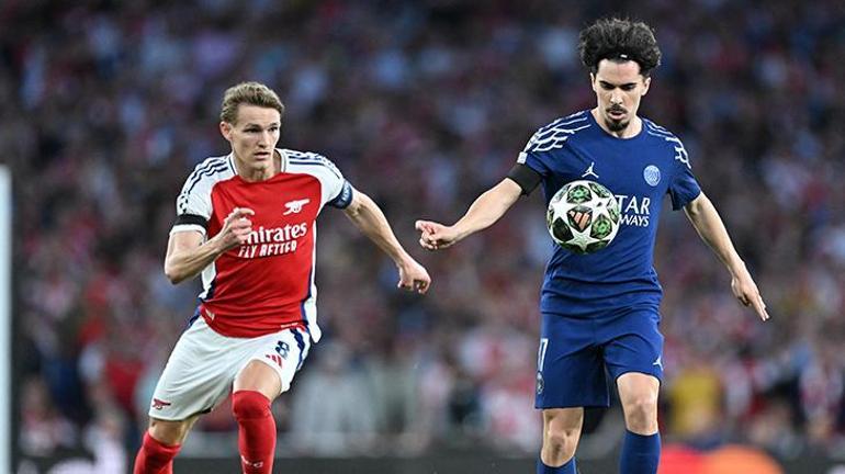 (ÖZET) Arsenalı Dembele yıktı PSG, İngilterede avantajı kaptı