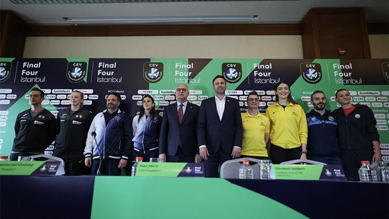 Avrupanın gözü İstanbulda: CEV Şampiyonlar Liginde Dörtlü Final heyecanı