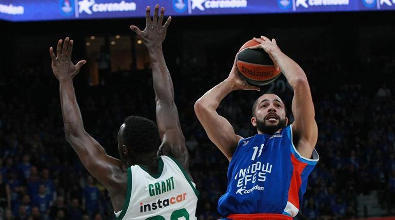 (ÖZET) Anadolu Efes - Panathinaikos maç sonucu: 85-82 | Seri 2-2ye geldi