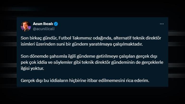 Acun Ilıcalıdan gece yarısı olay açıklama Gerçeklerle ilgisi yoktur