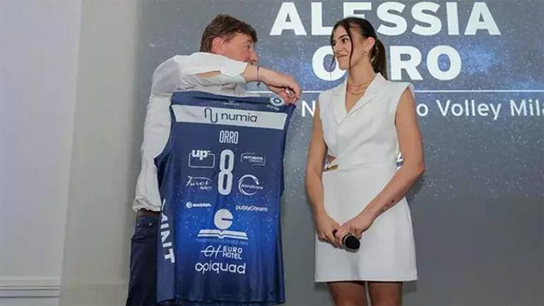 Fenerbahçe forması giyecek Alessia Orroya Vero Volleyden büyük jest